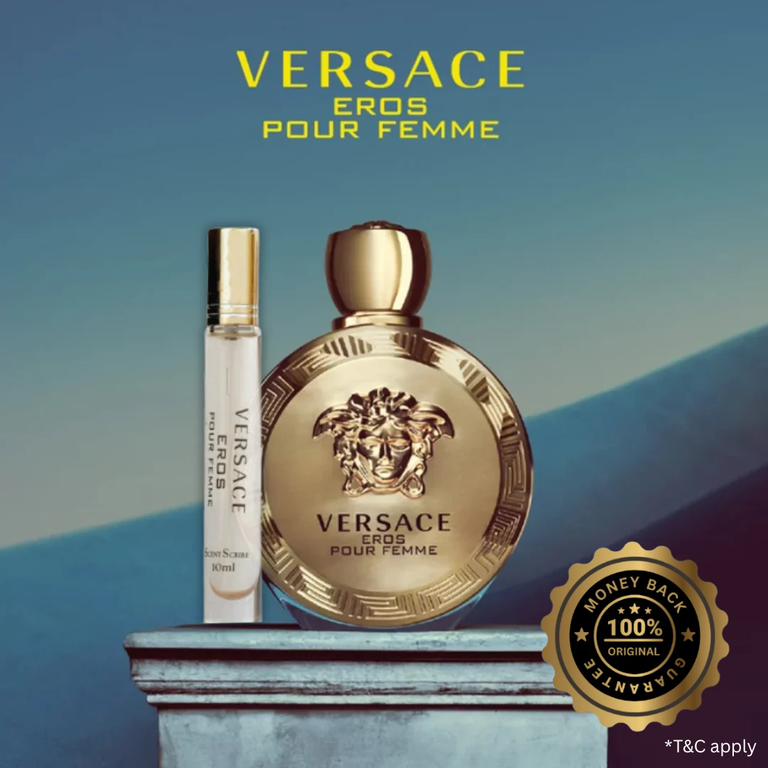 Versace Eros Pour Femme EDP Women Original (10ml)