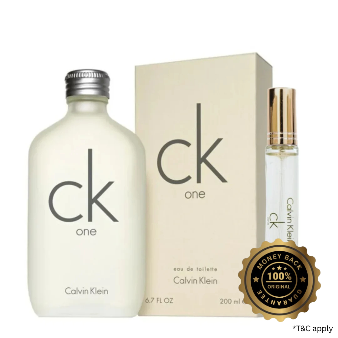 Calvin Klein One EDT Men Original (10ml) - Main Image