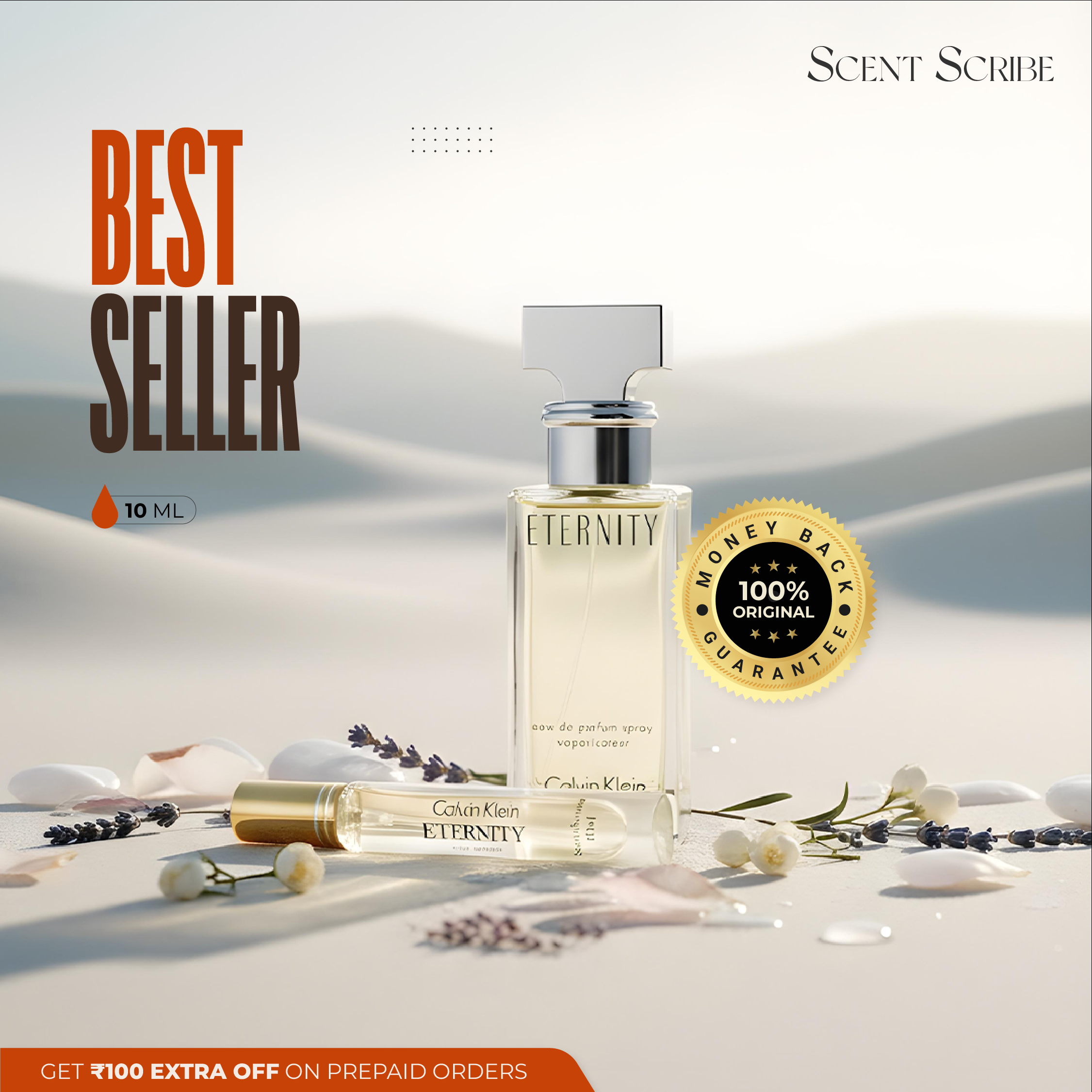 Calvin Klein Eternity EDP Women Original (10ml)