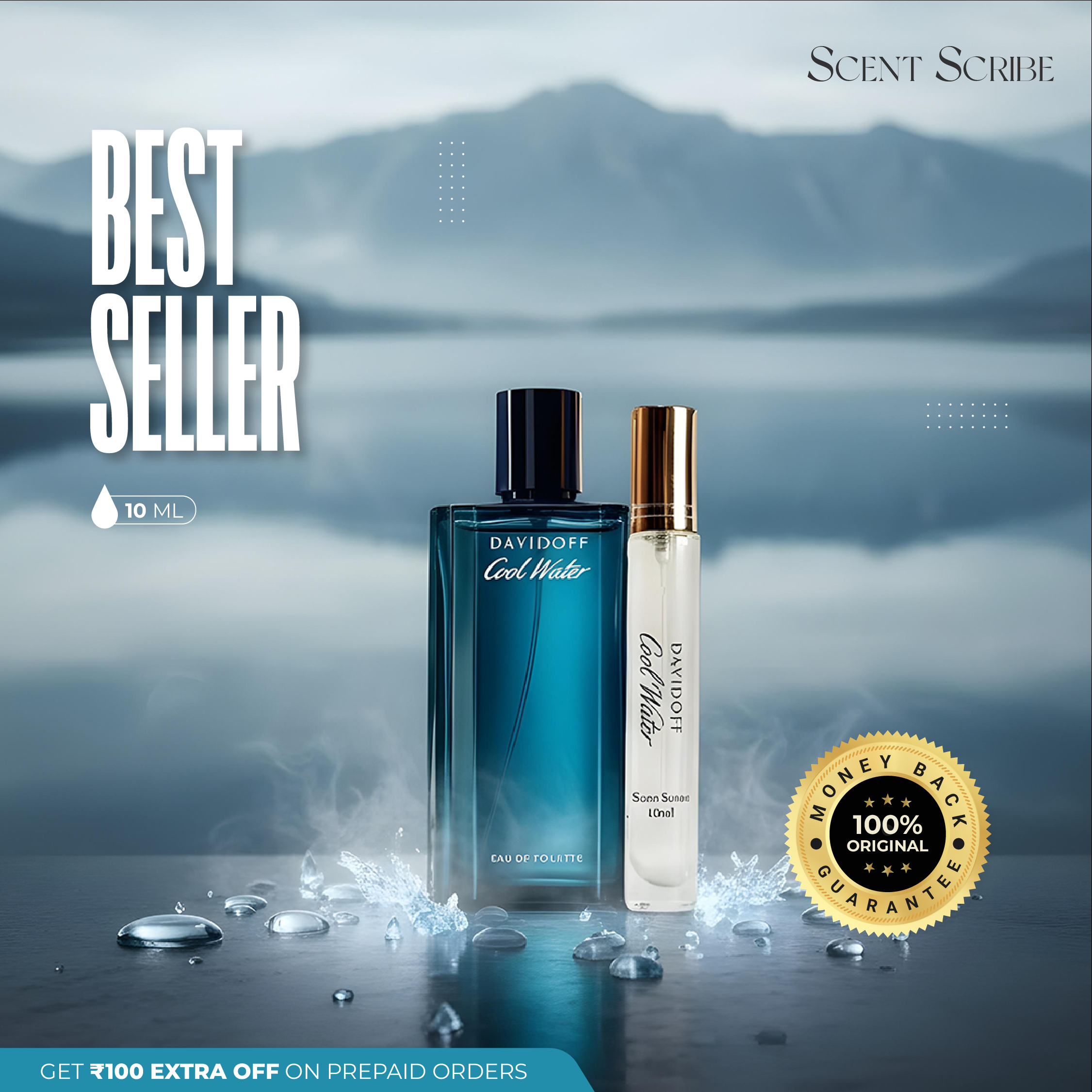 DavidOff Cool Water EDT Men Original (10ml)